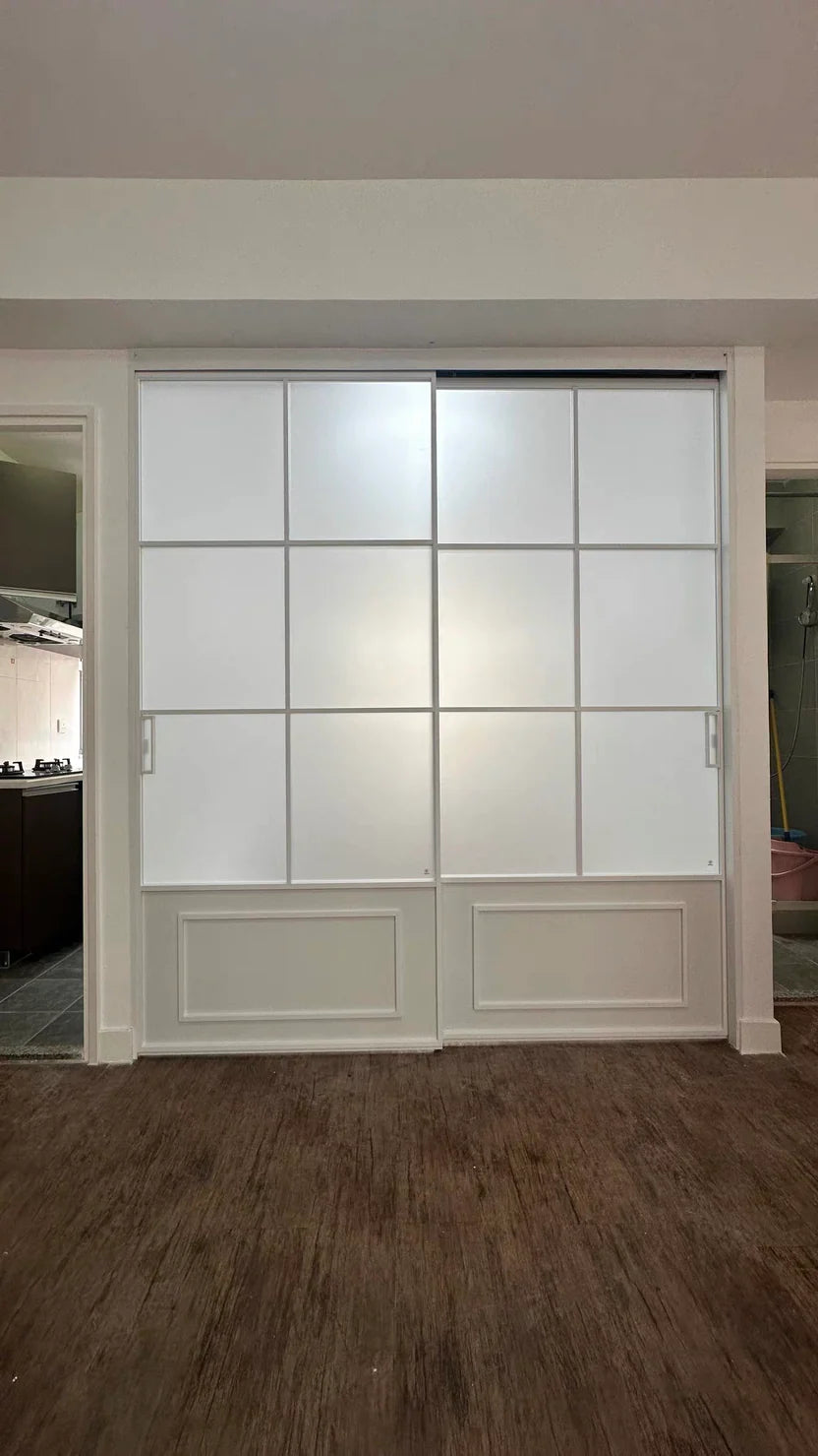 間房必備法式簡約趟門細單位都有大空間感