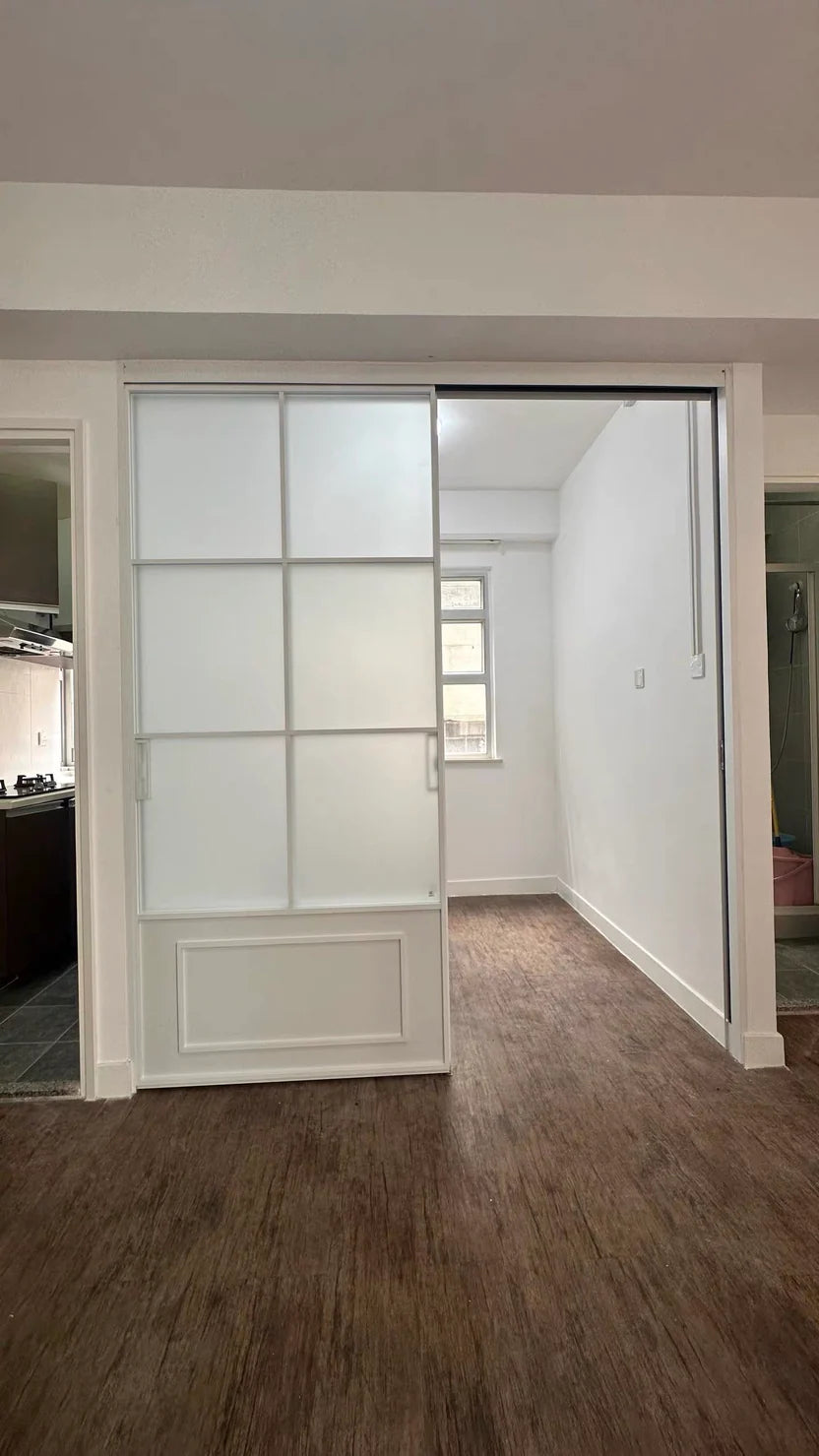 間房必備法式簡約趟門細單位都有大空間感