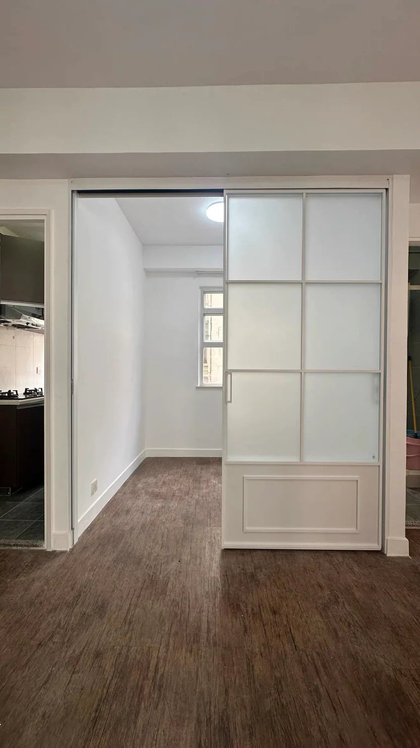 間房必備法式簡約趟門細單位都有大空間感