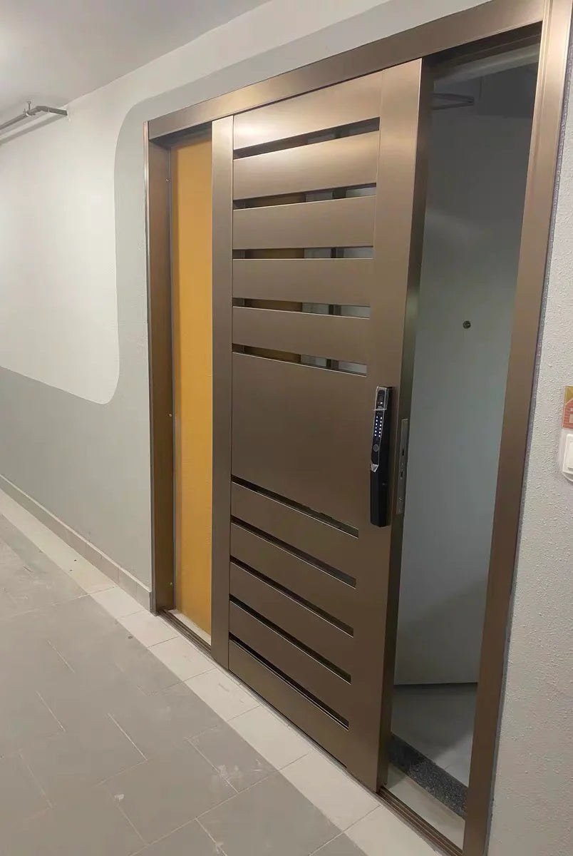 304鋼閘門 可製作成單趟鋼閘、半趟鋼閘、大細趟鋼閘、3趟鋼閘、鋼掩閘、和諧式